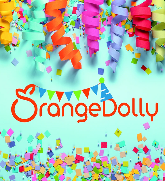 Party signs, flags and banners for birthday and christmas parties
– OrangeDolly
